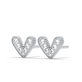 Hearts Studs