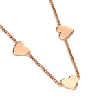 Trio Heart Necklace