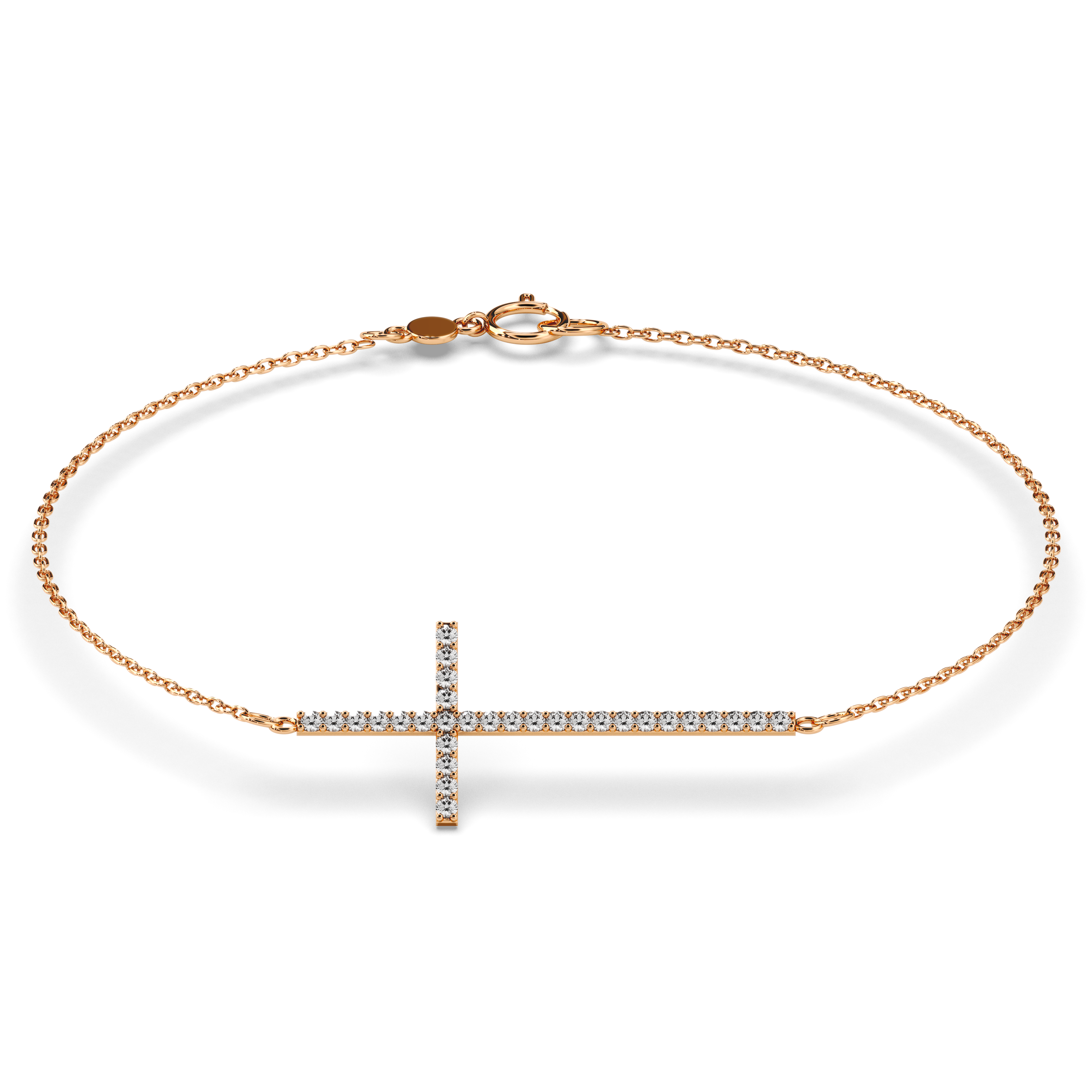 Radiance Cross Bracelet