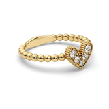 Golden Love Ring