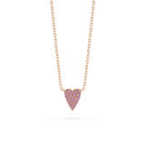 Blushing Heart Necklace