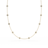 Diamond Station Necklace